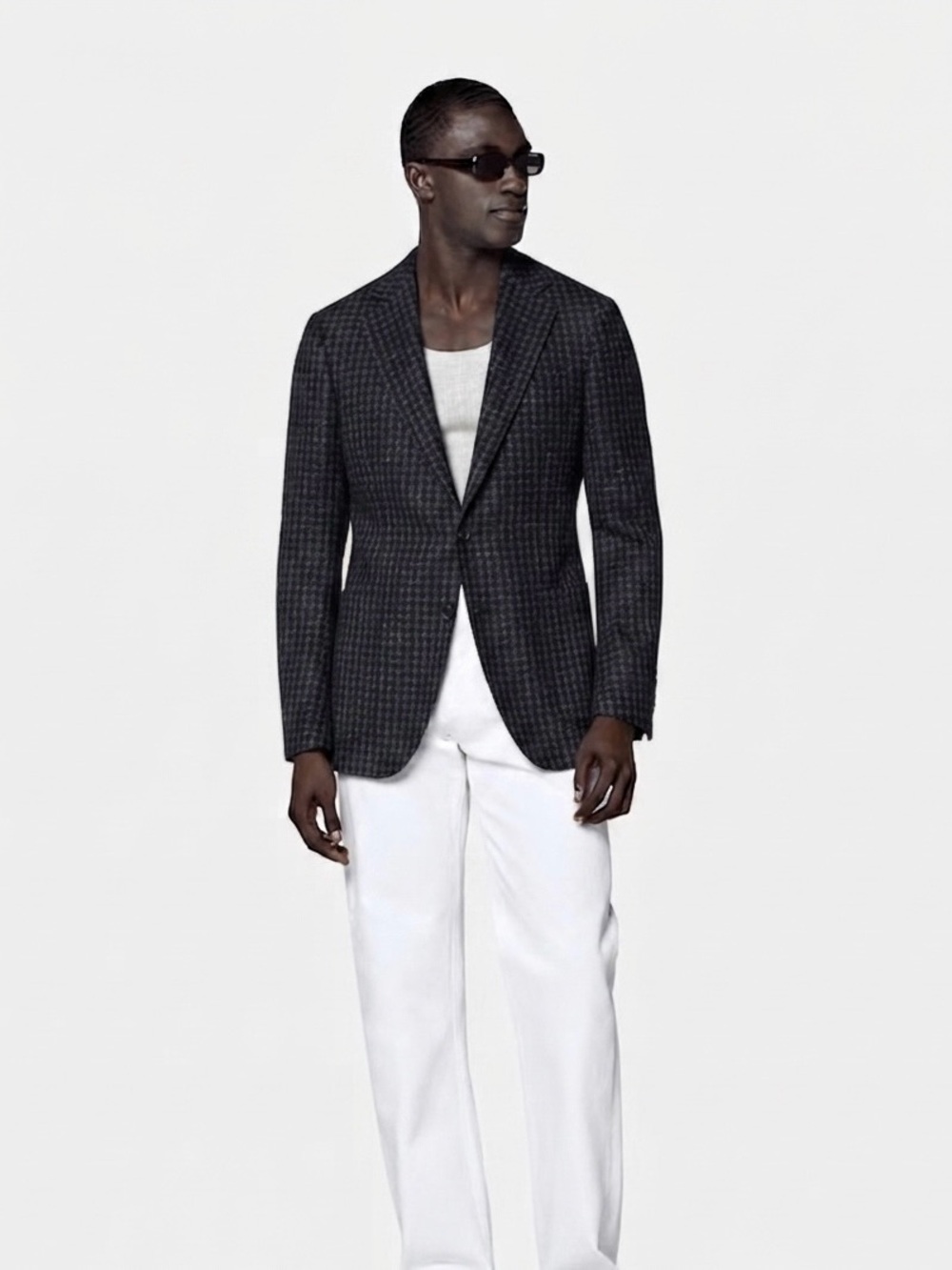 Saks Fifth Avenue Men’s tailored Blazer-Black check_Limited edition - Picture 2 of 14